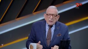 عدلي القيعي يتحدث بانفعال خلال برنامج تلفزيوني