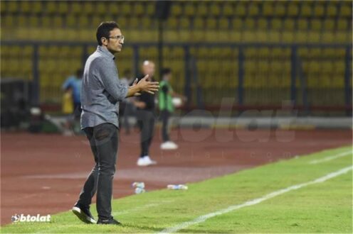 صورة لأحمد سامي، المدير الفني السابق لفريق مودرن سبورت