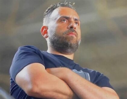 لاعبو الزمالك يحتفلون بالفوز بلقب الدوري المصري الممتاز