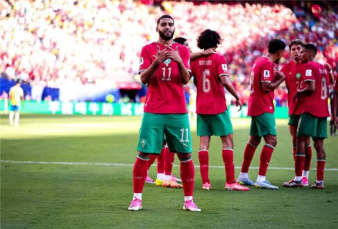 صورة تعبر عن مباريات كأس العالم 2026 مع التركيز على مباراة المغرب واسكتلندا