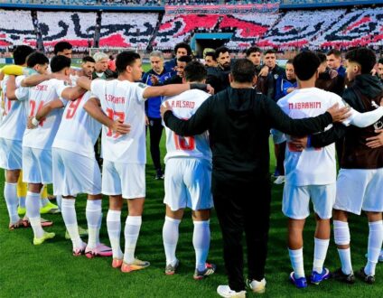 مدرب الزمالك إبراهيم صلاح يتحدث في مؤتمر صحفي