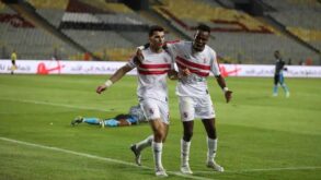 صورة للاعب إبراهيما نداي بقميص الزمالك
