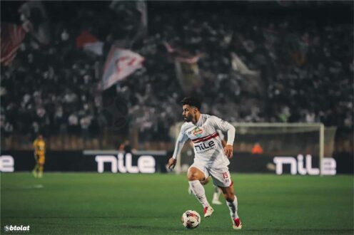 صورة للاعب عبد الله السعيد بقميص الزمالك