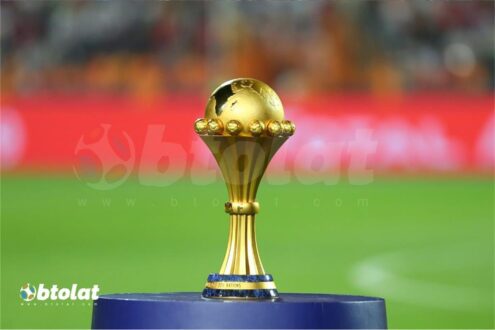 ملعب كرة قدم في مصر خلال مباراة كأس الأمم الأفريقية تحت 23 عامًا