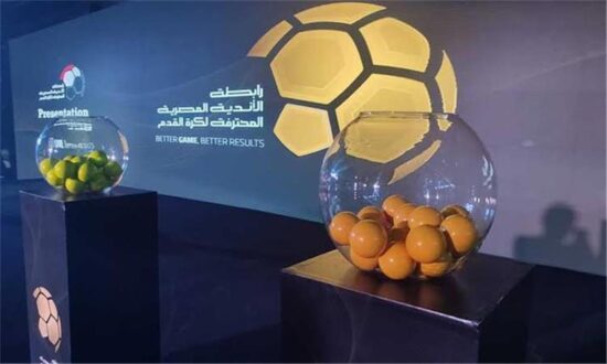 صورة توضيحية لقرعة الدوري المصري الممتاز
