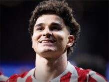 جوليان ألفاريز يتدرب مع أتلتيكو مدريد