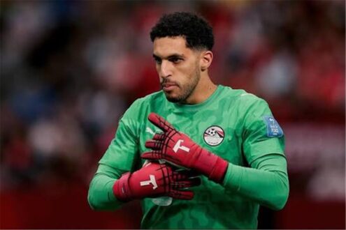 حارس مرمى النادي الأهلي ومنتخب مصر مصطفى شوبير