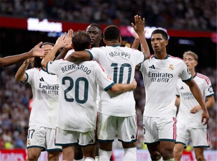 إميليو بوتراجينيو مدير العلاقات المؤسسية في ريال مدريد يتحدث عن قرعة دوري أبطال أوروبا