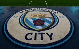لاعبو مانشستر سيتي يحتفلون بفوز في دوري أبطال أوروبا