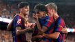 صورة لمشجعي فينورد في المدرجات خلال مباراة ضد برشلونة