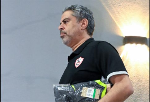 صورة لأحمد شوبير يتحدث عن أخبار نادي الزمالك
